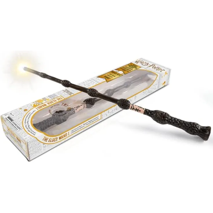 Wow! Stuff Elder Harry Potter Zauberstab 35,6 cm | Official Wizarding World - Harry Potter Fanartikel, Geschenke und Spielzeug | Kostümzubehör für Fans, ab 8 Jahren, Klassisch