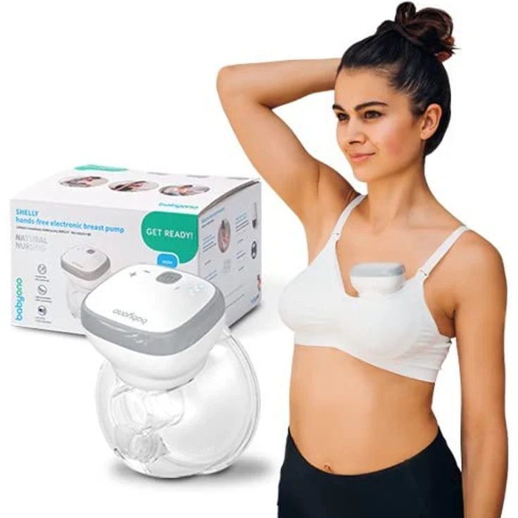 Babyono BABY ONO 1000 breast pump - SHELLY ELECTRIC SHELLY ELECTRIC BREAST PUMP - WITHOUT HANDS – Bild 2
