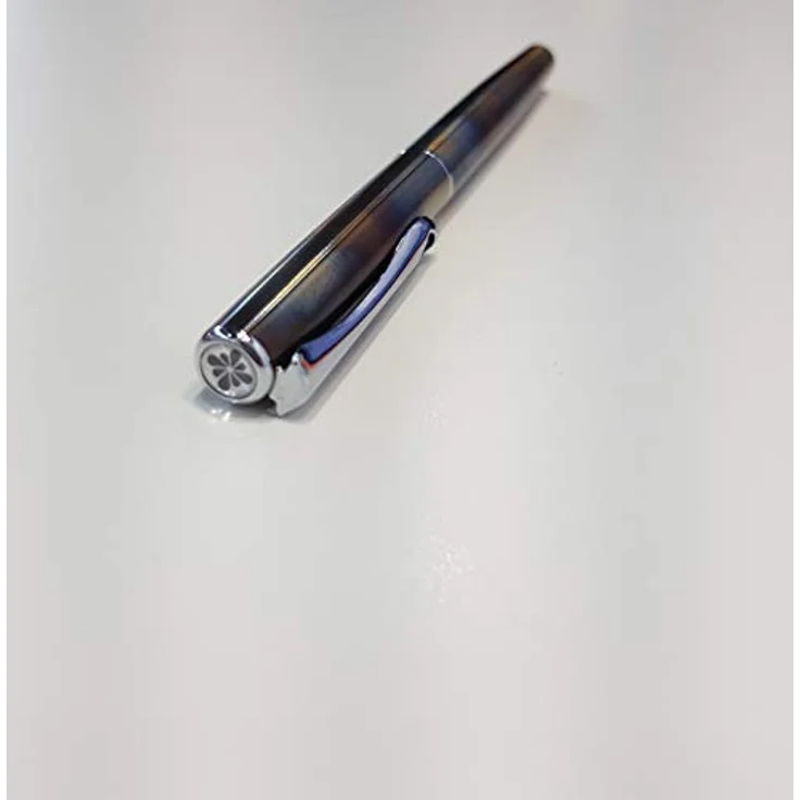DIPLOMAT Füllhalter Traveller Flame, Edelstahlfeder, MADE IN GERMANY (Füllhalter in Geschenke-Etui) – Bild 3