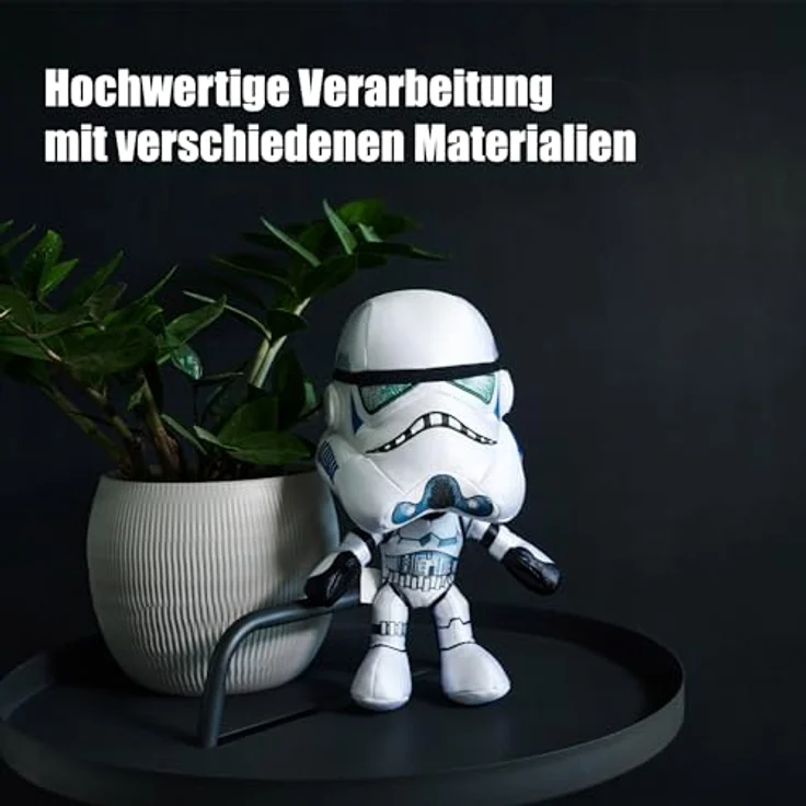 Simba Plüsch Stofftier Disney Star Wars Stormtrooper, 25 cm, original lizenziert von Lucasfilm – Bild 4