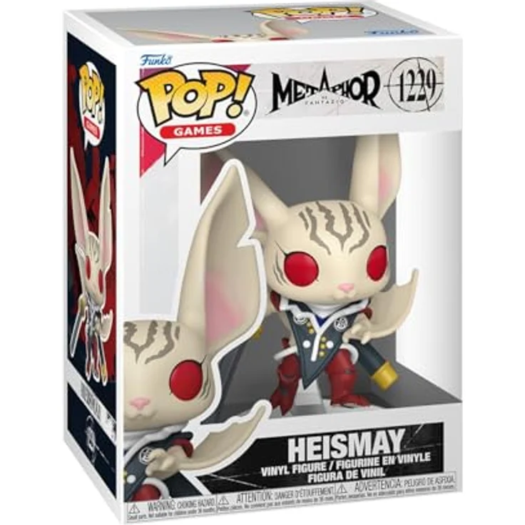 Funko POP! Games: Metaphor: ReFantazio - Heismay, Vinyl-Sammelfigur, 9,5 cm hoch, ideales Geschenk für Fans – Bild 1