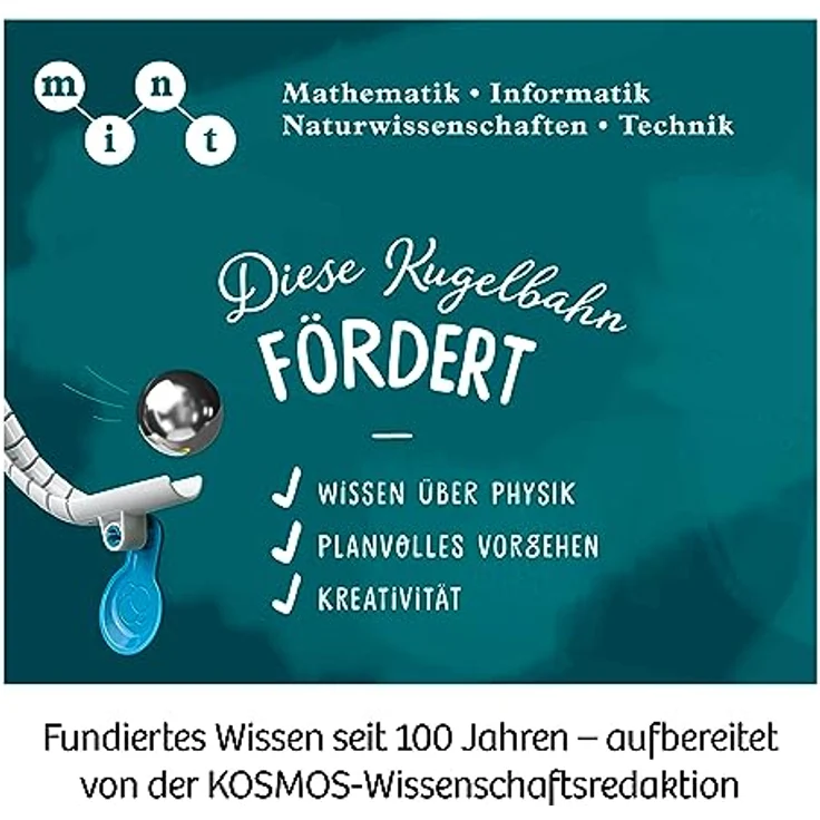 KOSMOS 621209 Gecko Run - Big Pack, Big Box, Vorteilspack, Erweiterbare Kugelbahn für Kinder, Vertikale Kugelbahn, Murmelbahn, Lernspielzeug und Konstruktionsspielzeug ab 8 Jahren – Bild 5