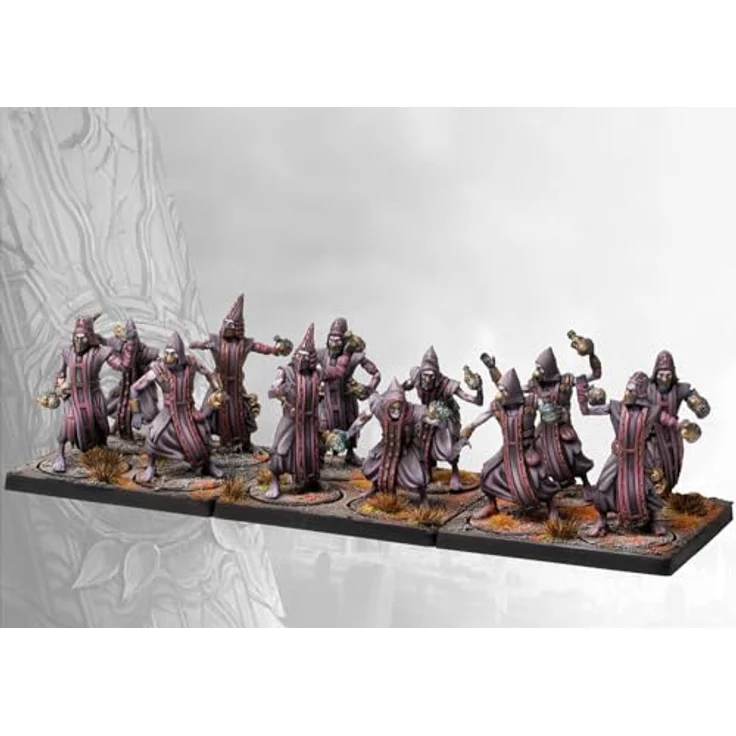 Para Bellum Wargames Conquest: Old Dominion: Cultists, Dual Kit mit 12 unbemalten Miniaturen und 3 Ständern – Bild 5