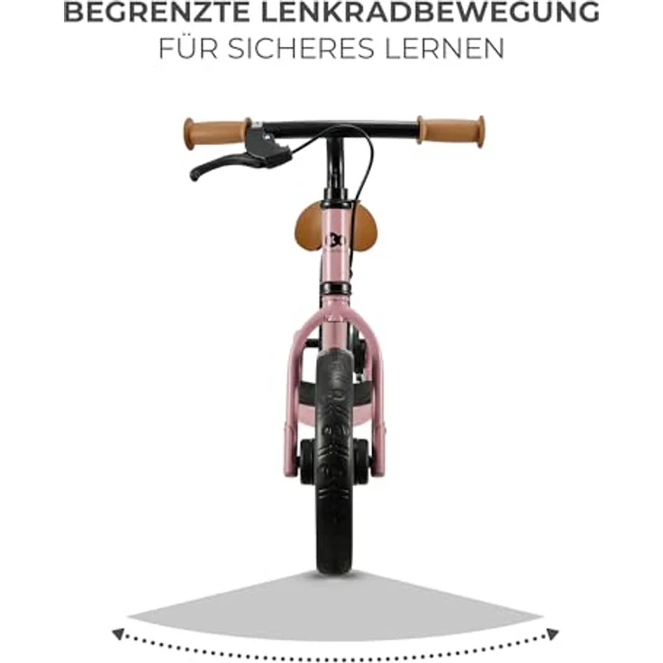 kk Kinderkraft SPACE2 Laufrad, Metall, ab 2 Jahre, Modernes Design, Höhenverstellbarer Sattel, 12 Zoll Räder – Bild 5