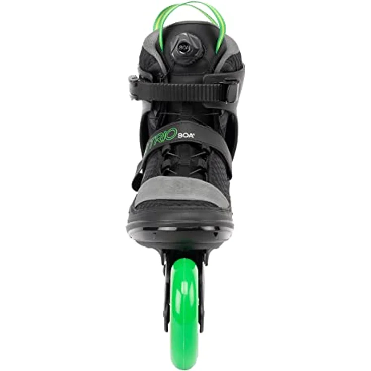 K2 Skates Unisex Inline Skates TRIO LT 100, black - green, 30G0301.1.1.105 – Bild 3