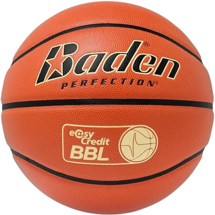 Baden Elite Pro - Offizieller Spielball der BBL Basketball Liga, orange – Bild 1