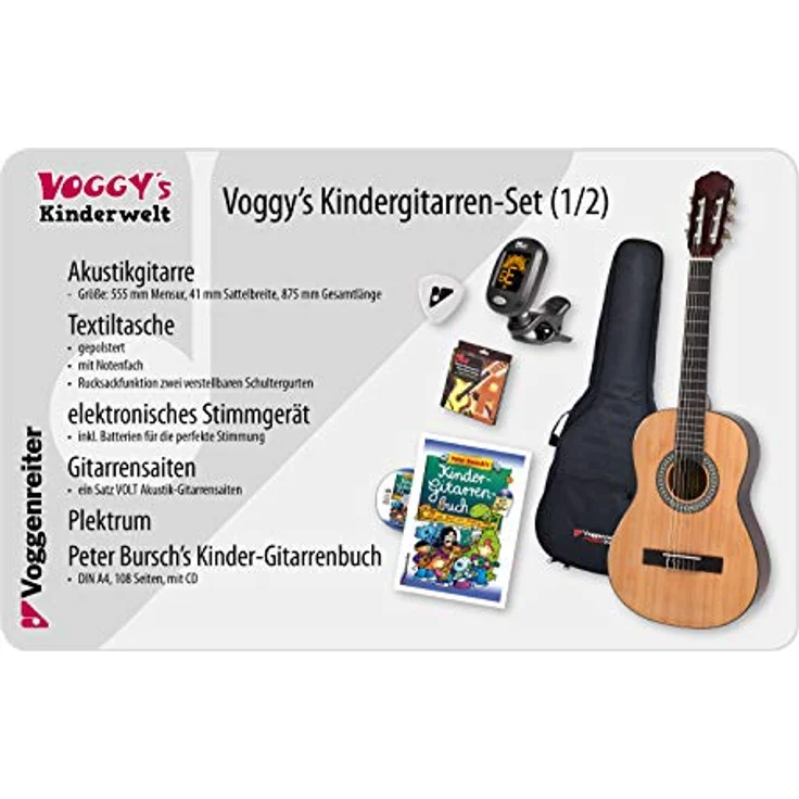 Voggenreiter - Kindergitarren-Set 1/2 – Bild 3