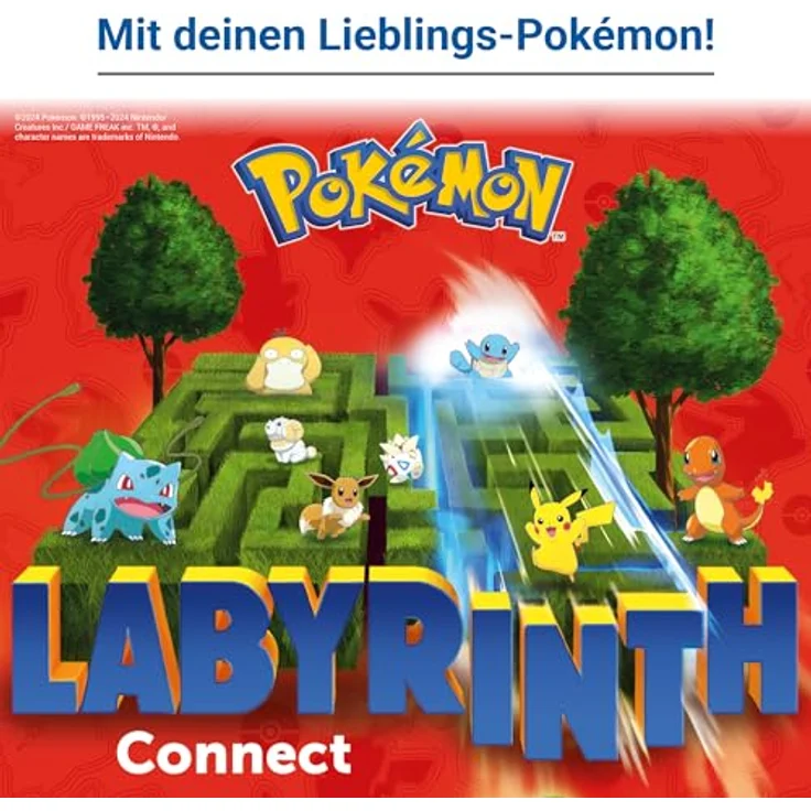 Ravensburger 22579 - Pokémon Labyrinth Connect - Mitbringspiel für 2-6 Spieler, Kinderspiel und Reisespiel ab 7 Jahren, Pokemon Geschenke – Bild 4