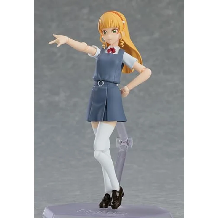 Max Factory Figma Sumire Heanna, Sammelfigur aus Love Live! Superstar!, 13 cm mit 3 Gesichtsplatten und 8 Paar Händen – Bild 5