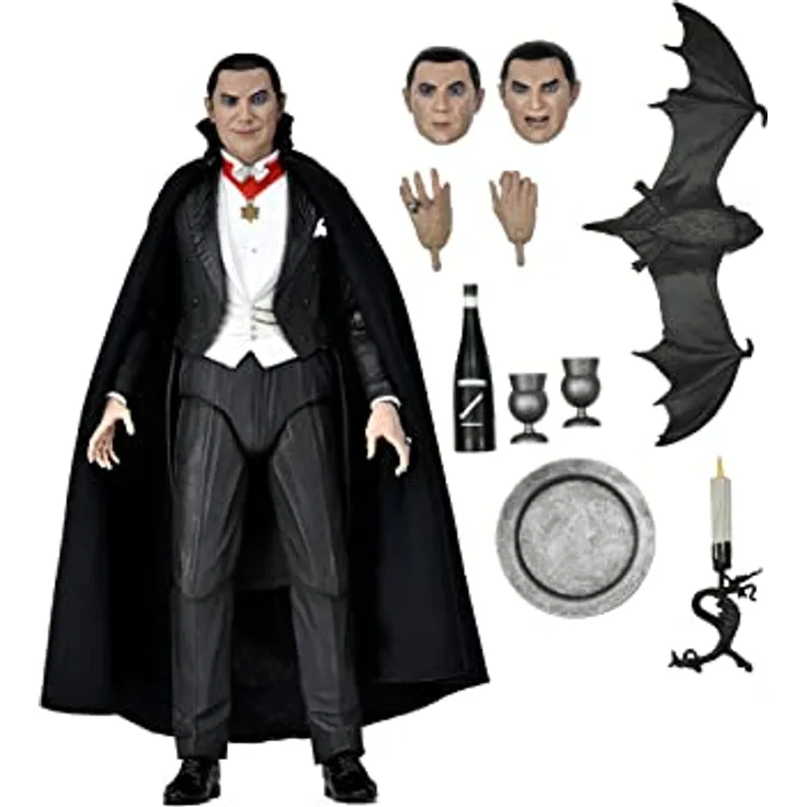 NECA Universal Monsters Actionfigur Ultimate Dracula, aus Kunststoff, in Geschenkverpackung
