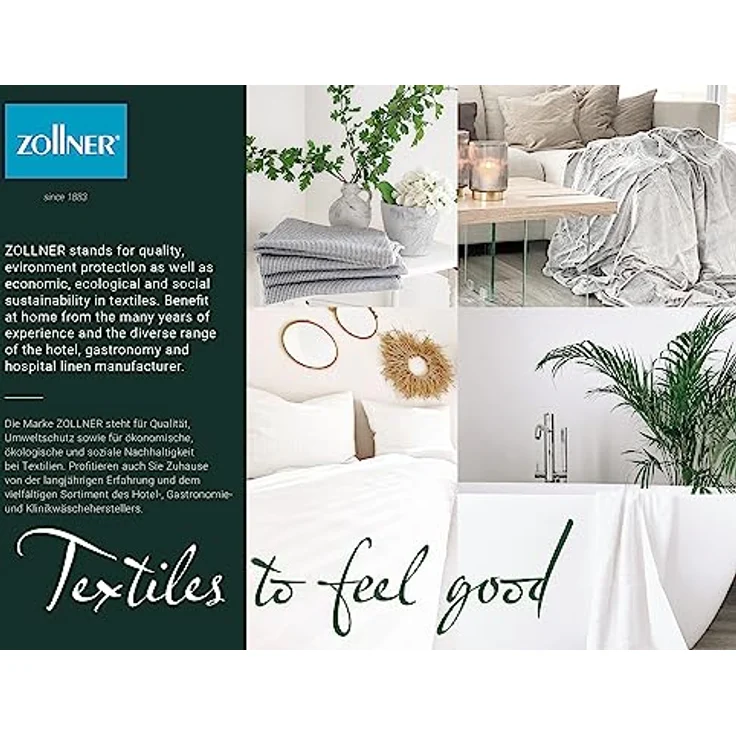 Zollner Bademantel, Anthrazit, Einheitsgröße, Oeko-Tex® Standard 100, mit Gummizug und anpassbaren Knöpfen, für Frauen – Bild 7