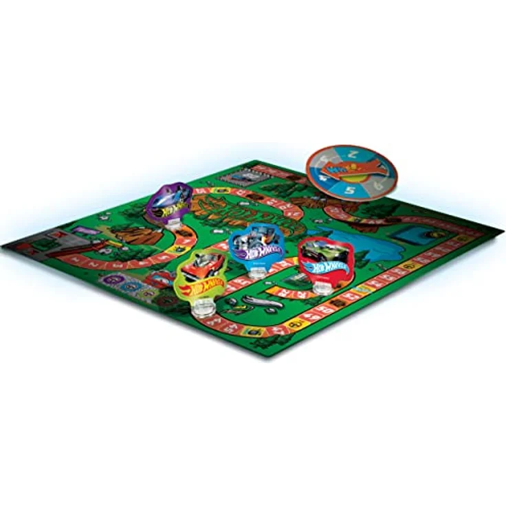 Lisciani - HOT WHEELS Speed Race Spiel - Gesellschaftsspiel für Kinder ab 5 Jahren - Fördert Gedächtnis, Logik und einfache Rechenfähigkeiten – Bild 2