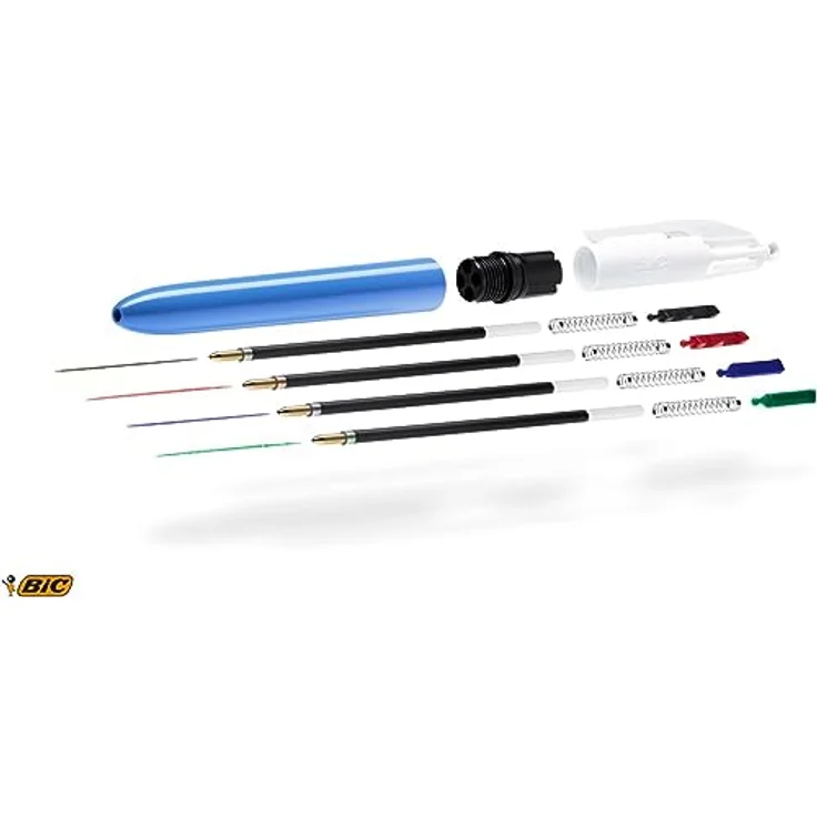 Bic 4 Colours Original, Kugelschreiber mit 0.32 mm, Mehrfarbig, 12 Stück – Bild 5