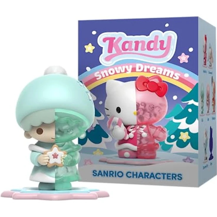 Mighty Jaxx Kandy X Sanrio Snowy Dreams | Überraschungsbox-Sammelfigur | NFC-Token für digitales Echtheitszertifikat – Bild 4