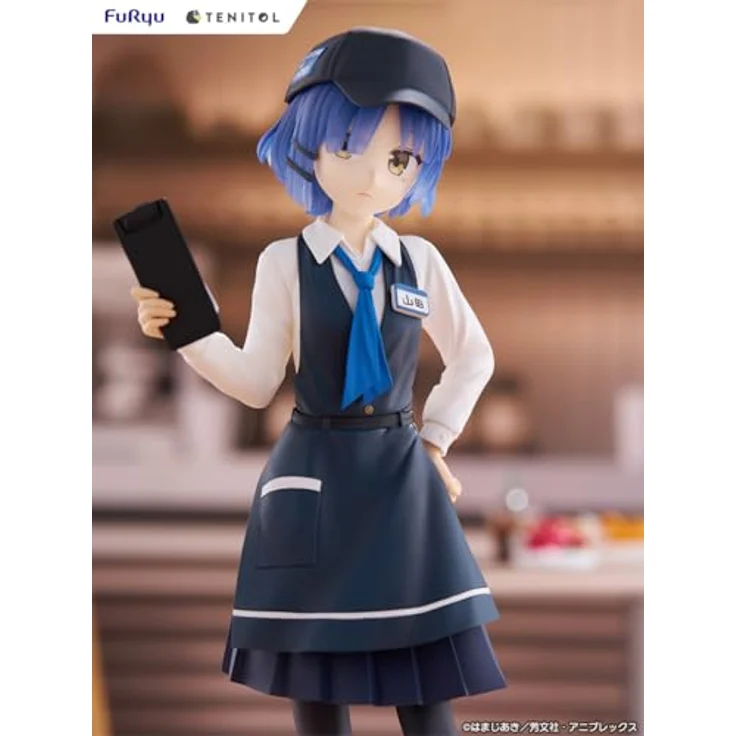 FuRyu Bocchi the Rock! Tenitol PVC Statue Ryo Yamada Cafe Style Ver. 21 cm, detailreiche Sammelfigur in bedruckter Box – Bild 2