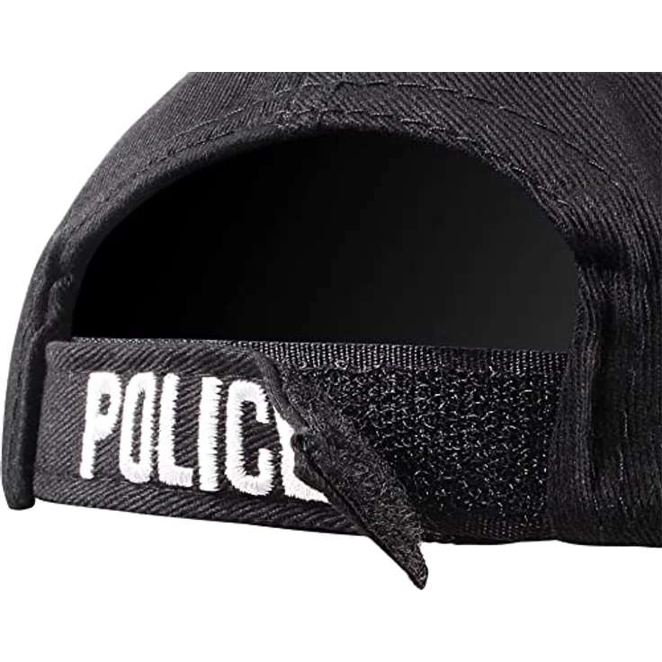 normani SWAT/POLICE/SECURITY Kostüm, unisex (XS-6XL), mit Weste, Holster, bestickter Cap, Handschellen und Halter, Farbe POLICE, Größe 3XL/4XL – Bild 5