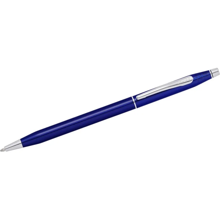 OTTO Füllfederhalter Classic Century Transluzent Blaulack, Chrom Clip, Cross 8513 Mine