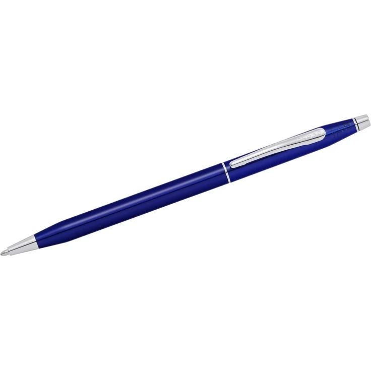OTTO Füllfederhalter Classic Century Transluzent Blaulack, Chrom Clip, Cross 8513 Mine – Bild 1