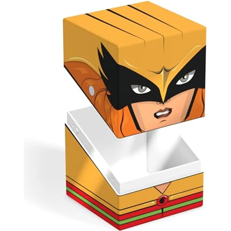 Ultimate Guard Squaroes - Squaroe DC Justice League™ JL012 - Hawkgirl™, Deckbox für 100 doppelhüllige oder 120 einhüllige Sammelkarten, robust – Bild 5