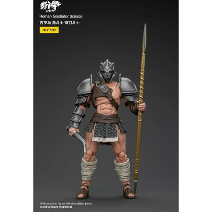 JOYTOY Strife Rome Gladiator Sickle Fighter Actionfigur, 10,8 cm, detailgetreue und realistische Ausführung im Maßstab 1:18 – Bild 2