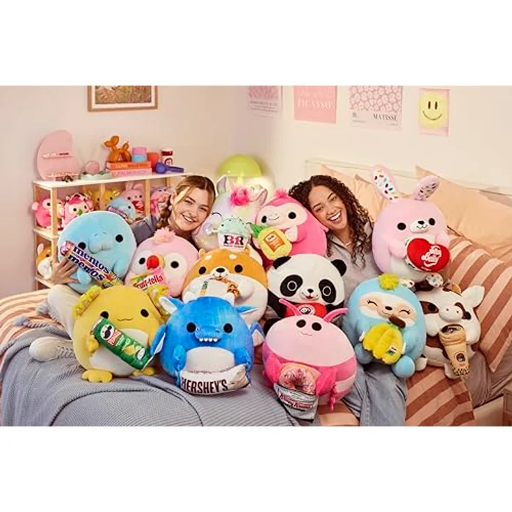 ZURU Snackles Serie 2, 35 cm großes Plüschspielzeug mit Snackmarken-Accessoire (Oli) aus superweichem Plüsch, ideal zum Kuscheln – Bild 4