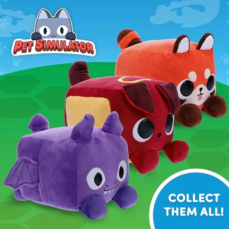 Pet Simulator Große Tiere Hotdog, 25 cm Plüschtier für Roblox-Fans, geeignet ab 3 Jahren – Bild 7