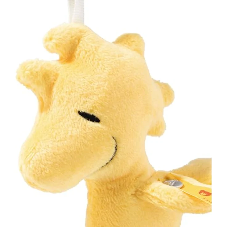 Steiff Anhänger Woodstock, 11 cm, gelb, Kuscheltier aus hochwertigen Materialien – Bild 3