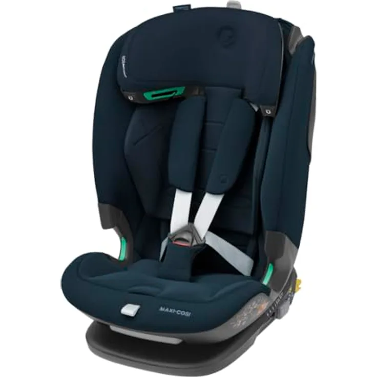 Maxi-Cosi Titan Pro2, Kindersitz i-Size mit G-Cell 2.0 Seitenaufprallschutz, atmungsaktives Material, grau