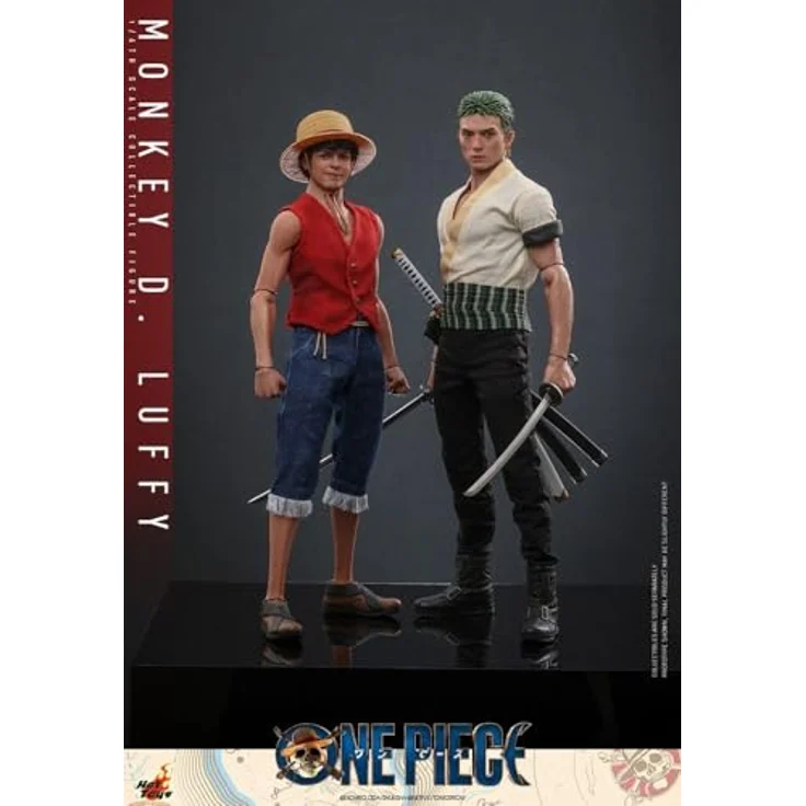 Hot Toys One Piece (Netflix) Actionfigur 1/6 Monkey D. Ruffy, 31 cm mit Zubehörteilen und Figurenständer in Fensterbox – Bild 7