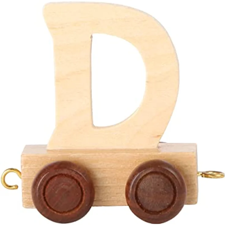 Personalisierbar namenszug holzzug für Buchstabenzug D – Bild 2