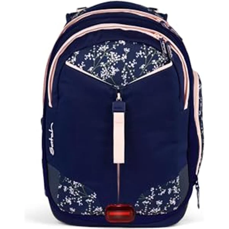 Satch Satch Match Bloomy Breeze, Schulrucksack mit 5 Liter Erweiterung, ergonomisch und wasserabweisend, reflektierend, für Körpergrößen 1,40 - 1,80 m – Bild 7