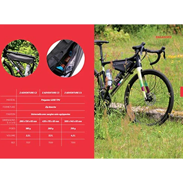 Zefal, Velotasche, (4.20Â l, Rahmentasche) – Bild 6