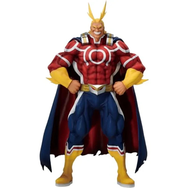 Ichibansho Figure - My Hero Academia - All Might (Langing from Two People), 22,1 cm Sammlerstatue im Silver Age Outfit, offiziell lizenziertes Bandai Spirits Produkt