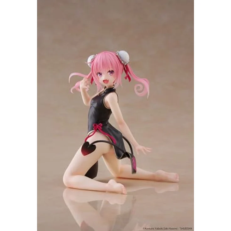 Taito to Love-Ru PVC Statue Desktop Figur Nana (China Dress Ver.), 13 cm, Sammelfigur – Bild 1