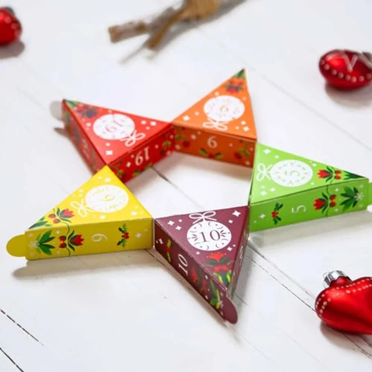 English Tea Shop ETS - BIO Tee Adventskalender "Christmas Vibes only", 24 erntefrische Tees in edlem Design, 25 Pyramidenbeutel – Bild 5