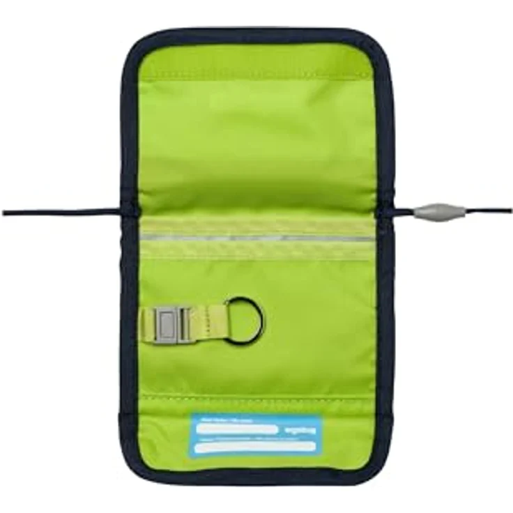 ergobag Geldbörse Brustbeutel (Portemonnaie) für Kinder, clever organisiert, blau – Bild 5