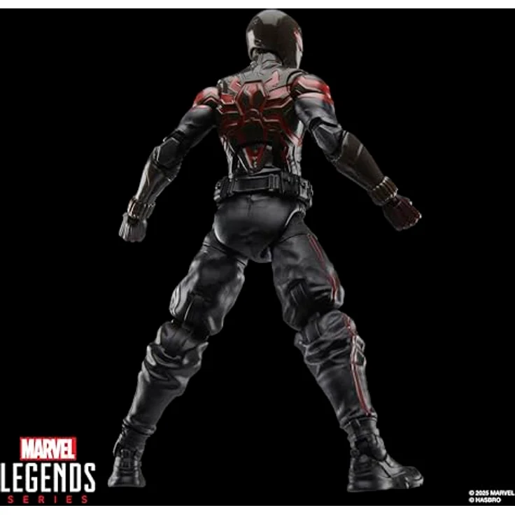 Hasbro Marvel Legends Spider-Man 2, Miles Morales Brooklyn 2099 Actionfigur, 15 cm, mit 6 Accessoires und beweglichen Gelenken – Bild 8