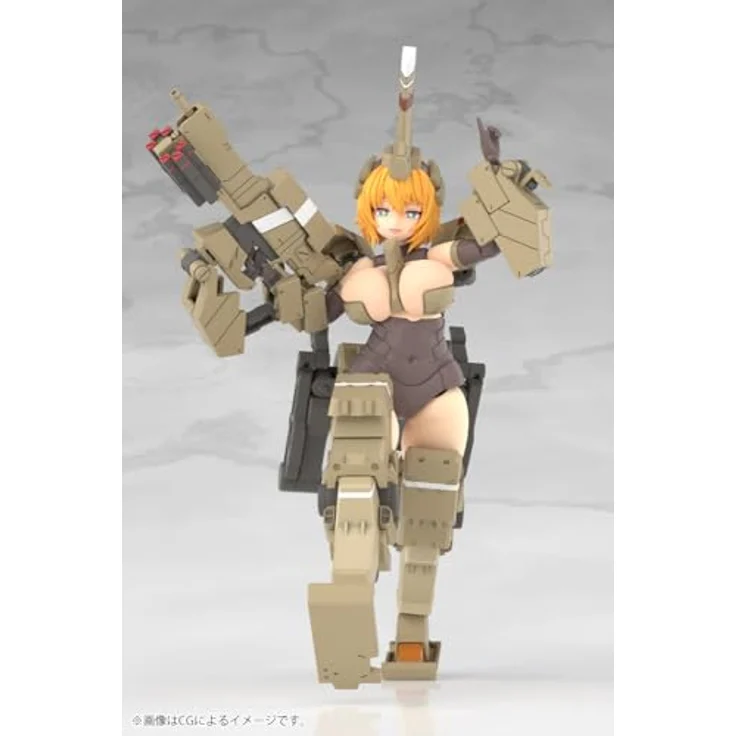 Kotobukiya Frame Arms Girl Kagutsuchi-kou PVC-Figur, 20 cm, braun, bewegliche Sammlerstatuette – Bild 12
