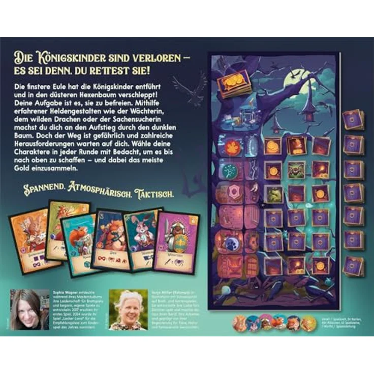 Ars Edition Dämmerwache, Der dunkle Baum - Familienspiel für 2-4 Spieler, ab 8 Jahren, 30 Minuten Spieldauer – Bild 3