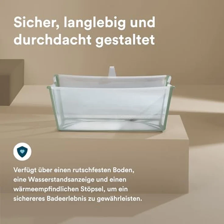 Stokke® Flexi Bath® Transparent Green Grün – Bild 7