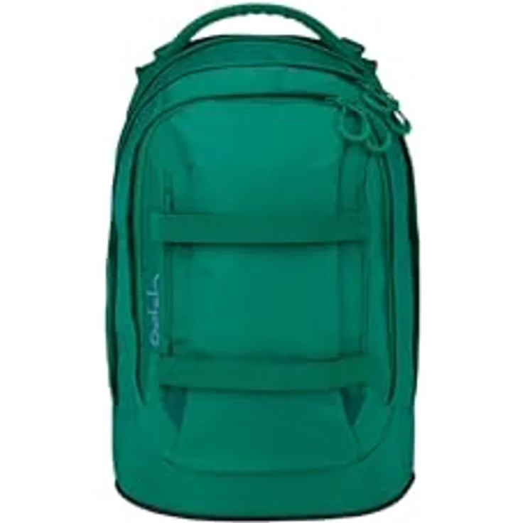 Satch Ergonomischer Schulrucksack Pack Set, 30L Stauraum, perfekt organisiert mit Reflexionselementen, Fearless Green - Grün – Bild 2