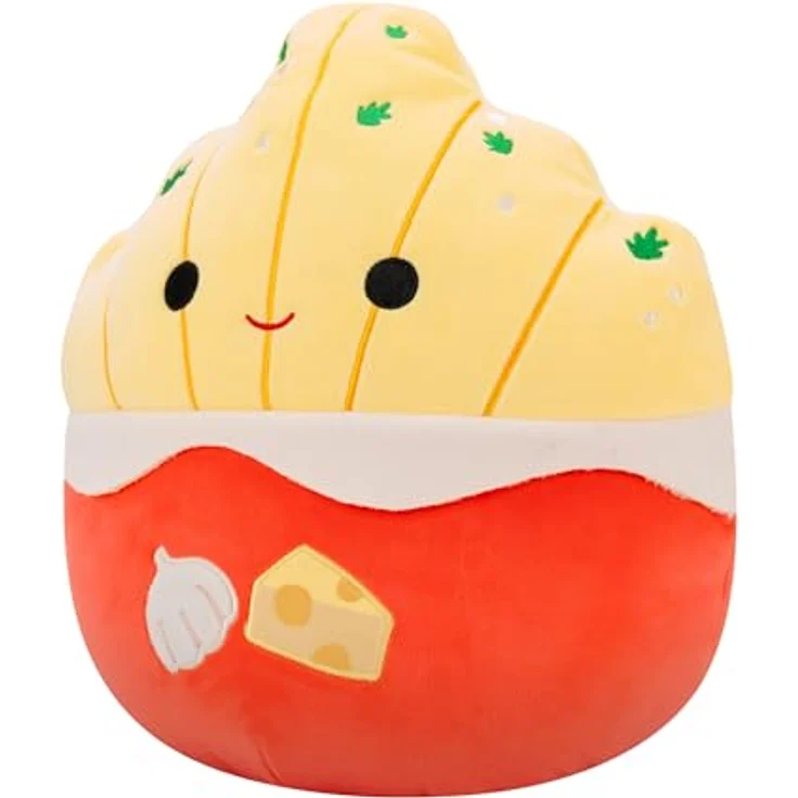 Squishmallows SQCR07679 - Brendan die Knoblauch-Parmesan-Pommes 30 cm, offizielles Jazwares Plüsch, superweiches Kuscheltier – Bild 3