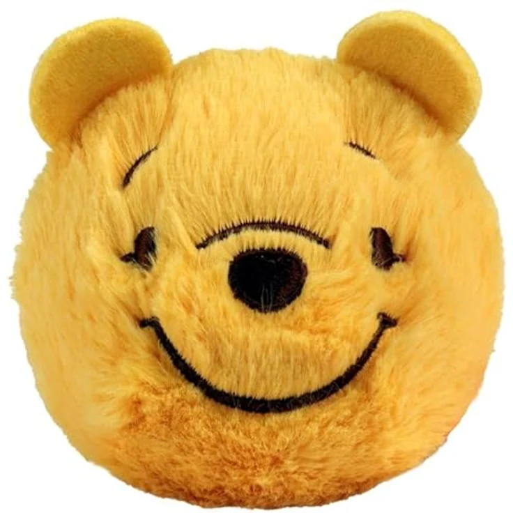 TY Beanie Bouncers Winnie The Pooh, Plüsch-Hüpfball mit hoher Sprungkraft, handgefertigt, Disney-lizenziertes Sammlerstück – Bild 2