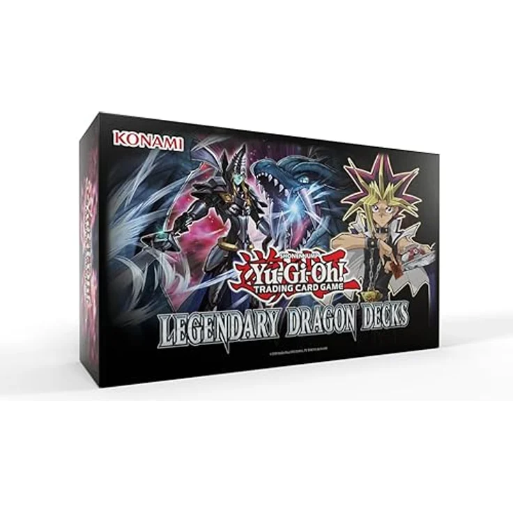 Yu-Gi-Oh! TRADING CARD GAME Yugis Legendary Dragon Decks Deutsche Ausgabe-Unlimited Reprint, Sammelkarten mit legendären Drachen von Atlantis - Preisvergleich – Bild 1