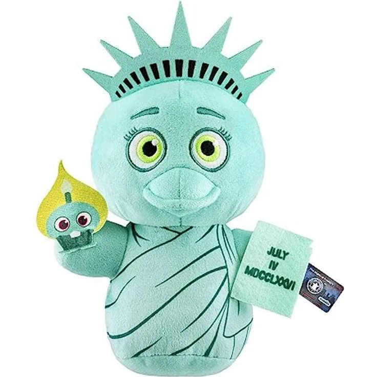 Funko Plush: Five Nights at Freddy's (FNAF) - Liberty Chica The Chicken - Chica The Chicken - Plüschtier - Geschenkidee Zum Geburtstag - Offizielle Handelswaren - Gefüllt Plüschtiere Für Kinder
