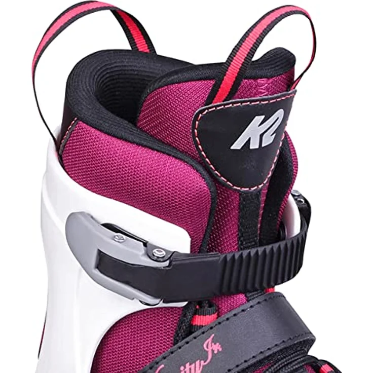 K2 Inline Skates Mädchen Velocity JR G, verstellbar, black - purple - white – Bild 2