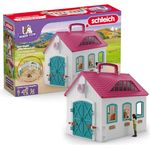 Schleich HORSE CLUB Offener Pferdestall, für kreative Spielfreude, nicht geeignet für Kinder unter 3 Jahren