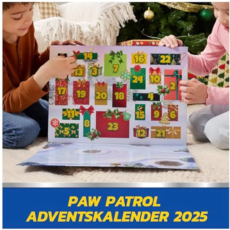Spin Master PAW - Adventskalender 2025 mit 7 Fahrzeugen, 11 Figuren und Spielzubehör – Bild 2
