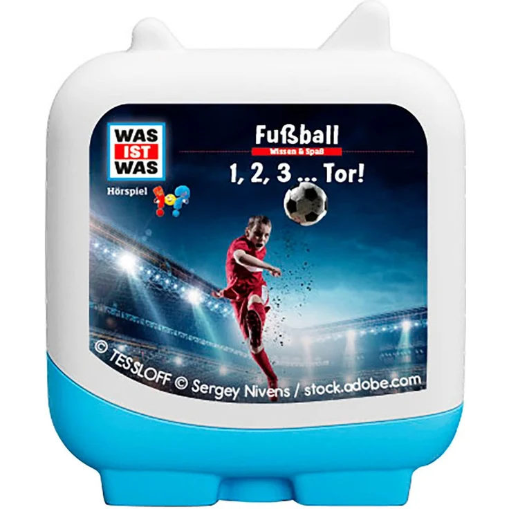 tonies Hörspielfigur Clever - WAS IST WAS - Fußball - 1, 2, 3 ... Tor! - Interaktive Hörfigur für die Toniebox