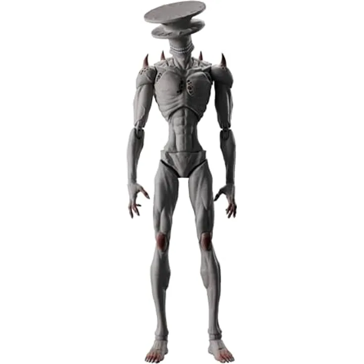TAMASHII NATIONS Kaiju No. 8 S.H. Figuarts Action Figure Kaiju No. 9, 19 cm mit 3 Köpfen und 8 Handpaaren in Fensterbox